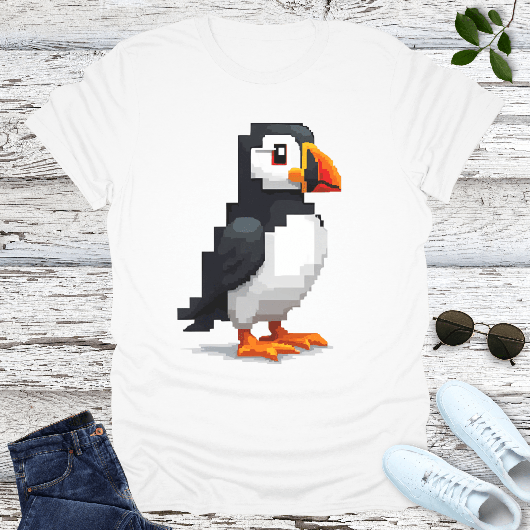 Retro Puffin T-Shirt