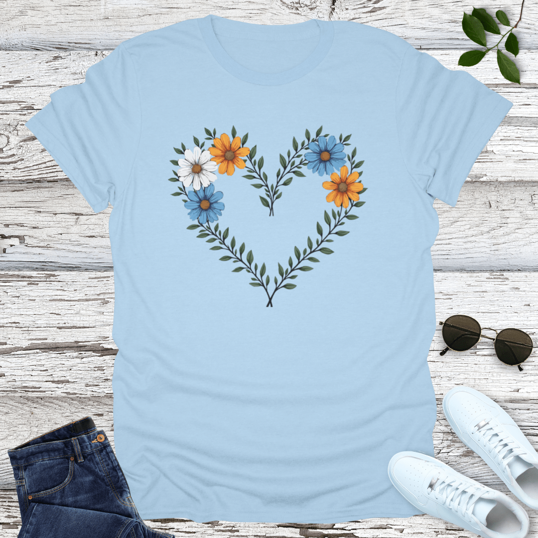 Wildflower Heart T-Shirt