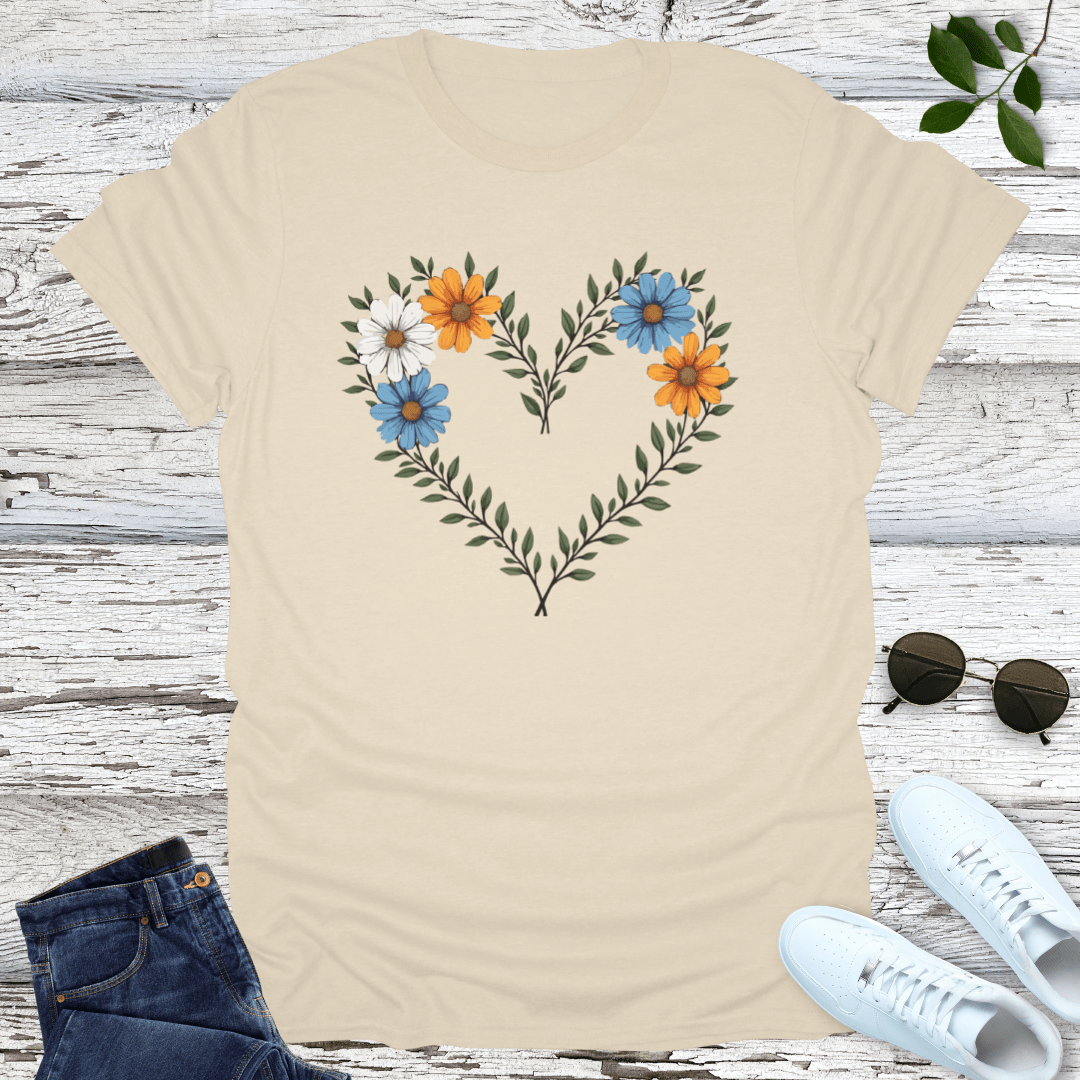 Wildflower Heart T-Shirt