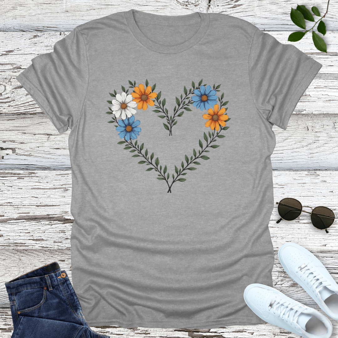 Wildflower Heart T-Shirt