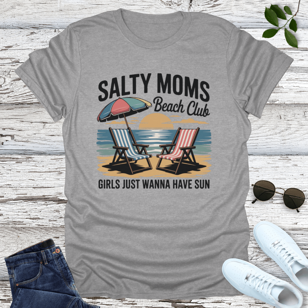 Beach Club Moms T-Shirt