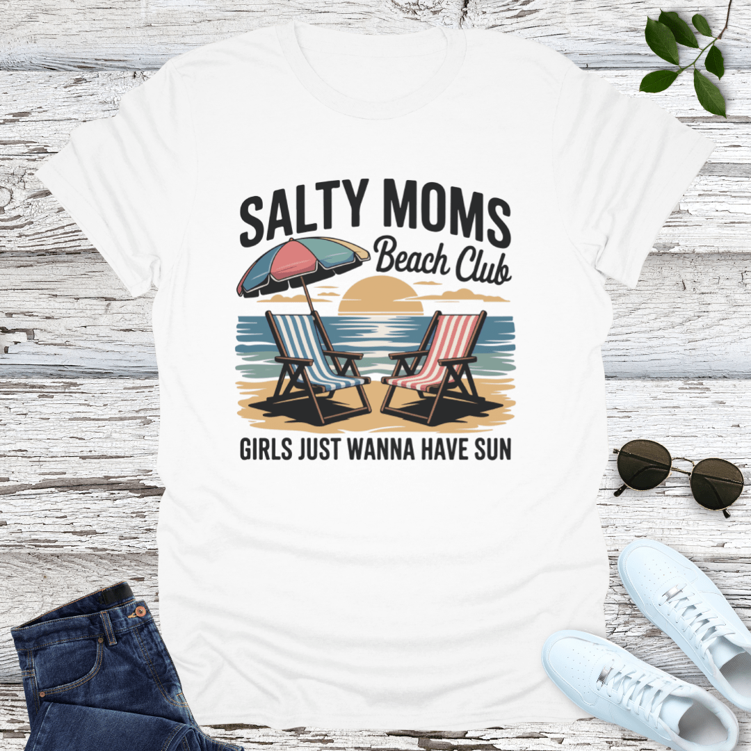 Beach Club Moms T-Shirt