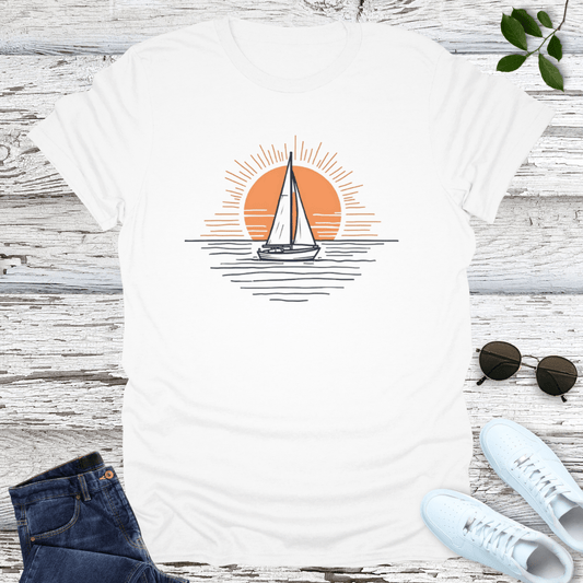 Sailing Sunset T-Shirt
