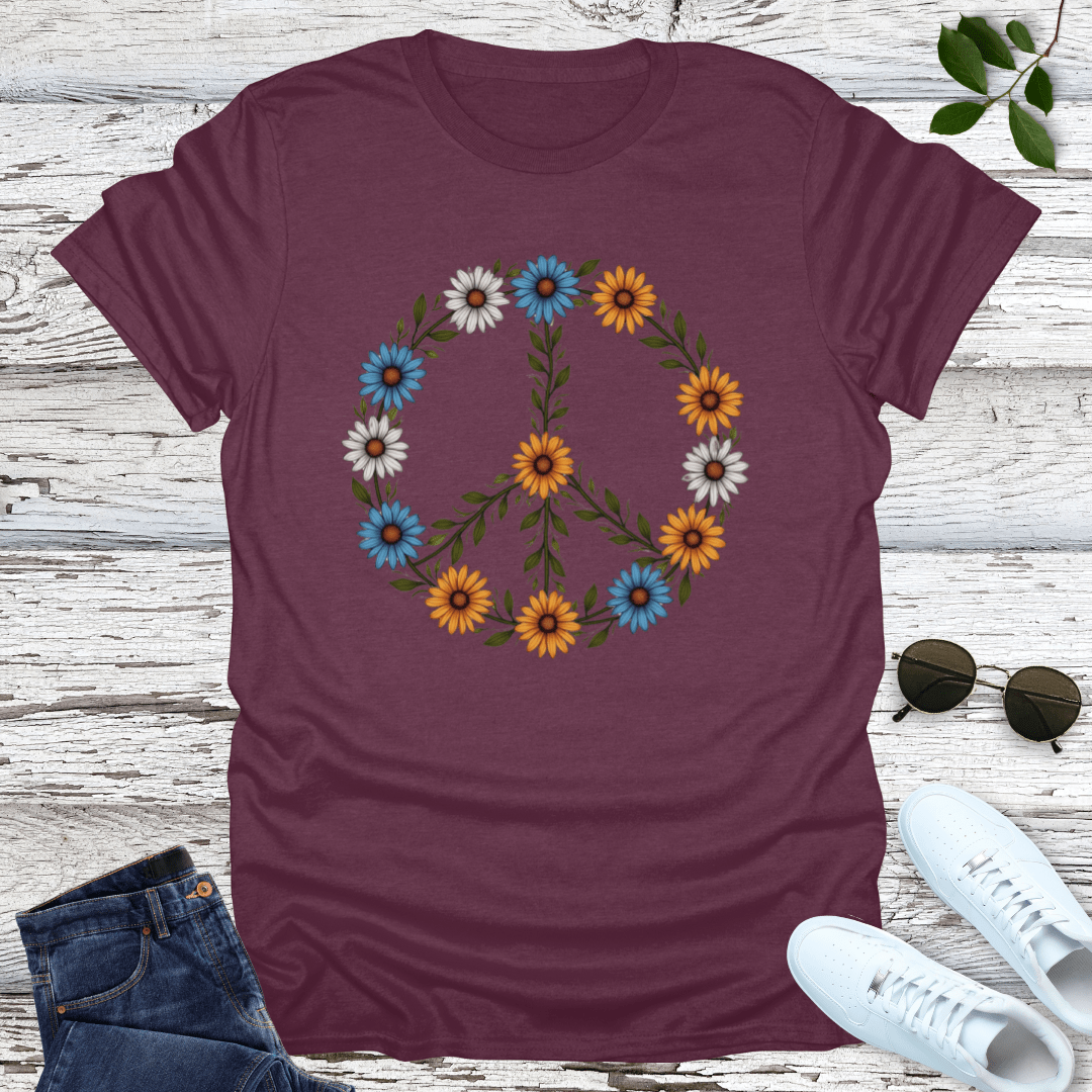 Floral Peace T-Shirt