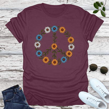 Floral Peace T-Shirt
