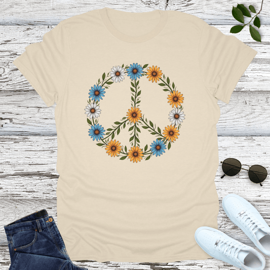 Floral Peace T-Shirt