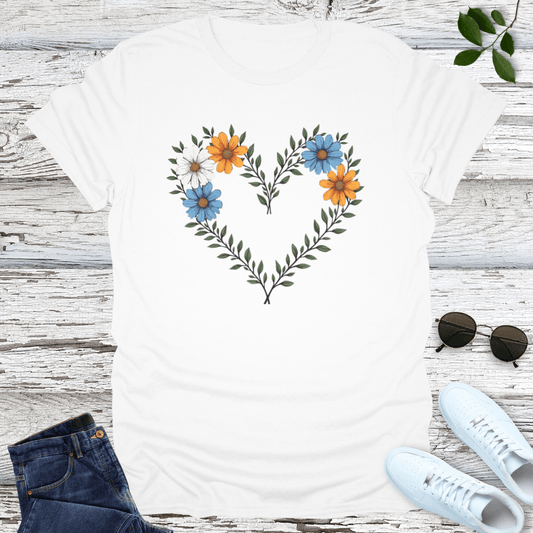 Wildflower Heart T-Shirt