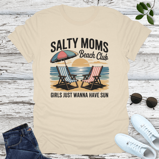 Beach Club Moms T-Shirt
