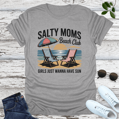 Beach Club Moms T-Shirt