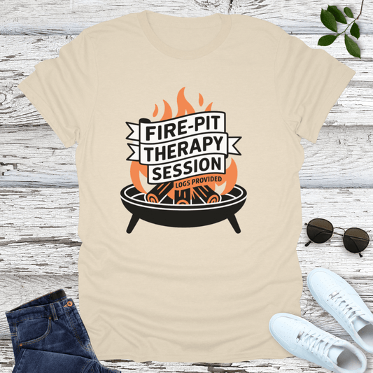 Firepit Therapy T-Shirt